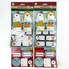 Custom Adhesive Gift Tags With Hot Stamping