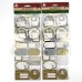 Custom Adhesive Gift Tags With Hot Stamping