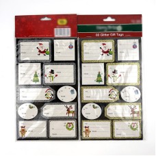 Custom Glitter Gift Tags