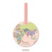 Custom World Map Round PVC Luggage Tags