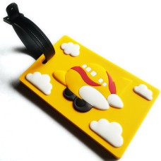 Soft PVC Rubber Luggage Tags