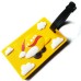 Soft PVC Rubber Luggage Tags