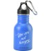 350ml Carabiner Keychain 304 Stainless Steel Water Bottole