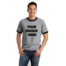Gildan 180g 2 Colors Round Neck T-shirts