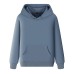 320g Kids Terry Pullover Hoodies With Kangroo Pocket