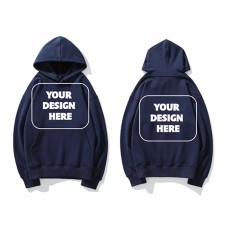500g Fox Silver Fleece Hoodies