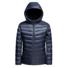 Men's Short Hooded Jackets Down Coats