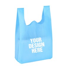 13.8''x23.6''x6.3''Reusable T-Shirt Style Non-Woven Tote Bags Printing