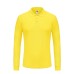 Unisex 220g Pure Cotton Long-Sleeve Polos-Shirts