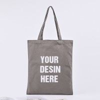 13.8''x 15.8'' Colorful Shopping Tote Bags No Gusset Dark Grey