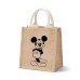 14.2''X12.2''X8'' Jute Bags With Cotton Handle